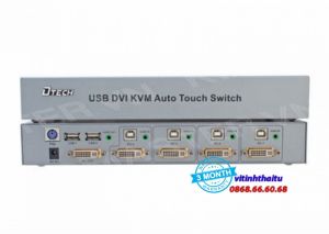 Auto KVM 41 USB DVI Dtech (DT 8241)