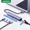 bo-chuyen-usb-c-ugreen-10919-hdmi-4k2k-2xusb-3-0-lan-1gbps-pd100w-cao-cap - ảnh nhỏ 3