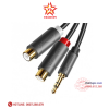 cap-audio-3-5mm-to-2rca-am-cao-cap-ugreen-10547-20cm - ảnh nhỏ  1