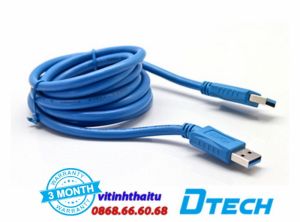 Cáp USB  Link (3.0) 1.8m  Dtech  (CU 0121)