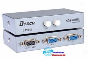 Bộ Chia VGA 2 vào 1 ra DTECH (DT-7032)