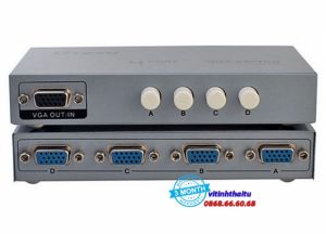 Bộ gộp VGA 4 vào 1 DTECH (DT-7034)