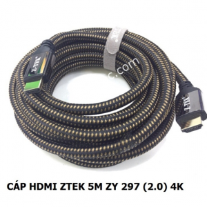 Cáp HDMI (5m) Z-Tek (ZY 297)2.0 4K