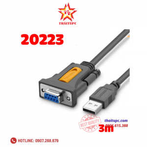 Cáp USB to Com dài 3m chính hãng Ugreen 20223