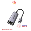 cap-chuyen-usb-type-c-sang-lan-10/100/1000mbps-ugreen-40322-vo-nhom - ảnh nhỏ  1