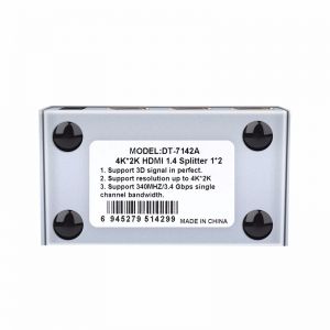 Bộ chia HDMI 1 ra 2 chính hãng cao cấp Dtech DT-7142A