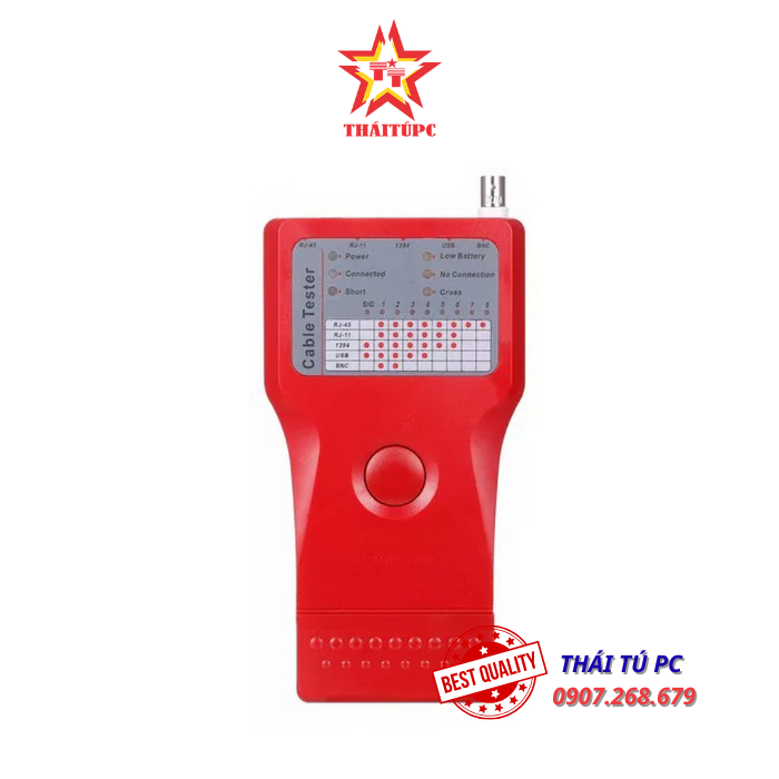BỘ TEST DÂY CÁP 5 IN 1: CÁP MẠNG ,ĐIỆN THOẠI , USB, ĐỒNG TRỤC, CÁP 1394 BỘ TEST DÂY CÁP 5 IN 1: CÁP MẠNG ,ĐIỆN THOẠI , USB, ĐỒNG TRỤC, CÁP 1394