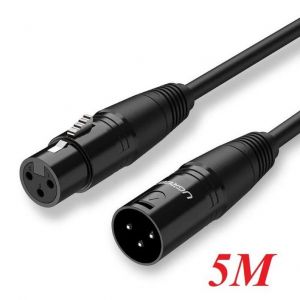 CÁP NỐI DÀI MICROPHONE XLR 5M CHÍNH HÃNG UGREEN 20712 CAO CẤP