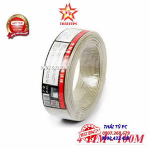 CÁP ĐIỆN THOẠI 2 LINE OD3.0MM 100M UNITEK (C885BG)