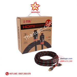 Cáp HDMI (15m) Z-Tek (ZY 275)2.0 4K