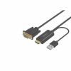 cap-chuyen-doi-hdmi-sang-vga-cap-3m-unitek-v128dbk - ảnh nhỏ  1