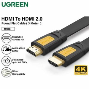 Cáp HDMI dài 2M hỗ trợ 3D 4K Ugreen 11185