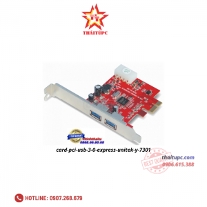 Card PCI -> USB 3.0 Express Unitek (Y - 7301)