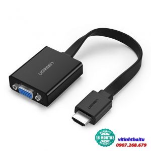 Cáp chuyển HDMI to VGA  Ugreen 40248 (màu đen)
