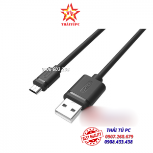 CÁP USB 2.0 -> MICRO USB UNITEK (Y-C 451GBK) 1m