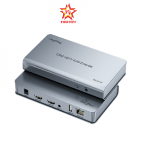 Bộ Kéo Dài HDMI KVM VegGieg V-HD011 – Truyền hình ảnh 4K và USB lên đến 120 mét