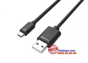 CÁP CHUYỂN USB SANG MICRO UNITEK (5 SỢI) DÀI 0,3M VÀ 0,2M (Y-C 4007BK)