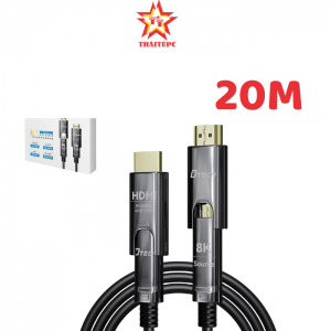 Cáp quang 2.1 HDMI/MicroHDMI 8K@60Hz 48Gbps D-A DTECH DT-HF3020