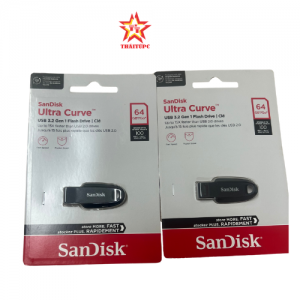 USB SanDisk Ultra Curve USB 3.2 CZ550 – 64GB – SDCZ550-064G-G46