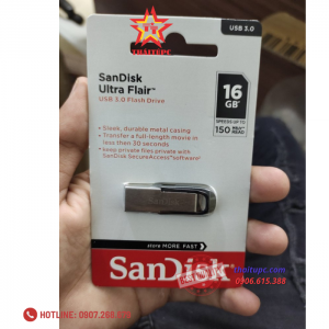 USB 3.0 SanDisk Ultra Flair CZ73 16GB 130MB/s SDCZ73-016G-G46
