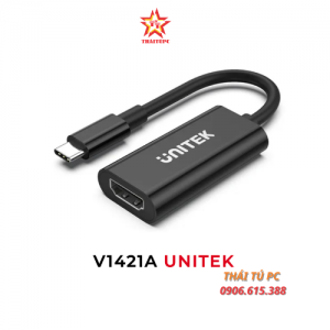 Cáp chuyển đổi Type-C -> HDMI2.0 4K@60Hz UNITEK V1421A