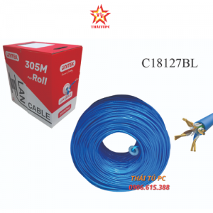 Cáp cuộn UTP CAT6 dài 305M UNITEK C18127BL