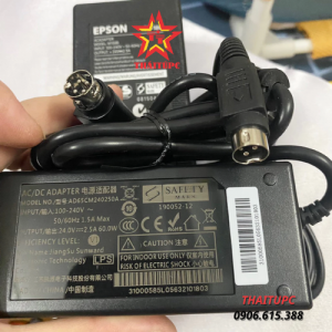 Adapter Loại 24V 2.5A hàng ZIN Bộ Nguồn Máy Pos Sunmi T1 , T2 , D1 , D2 ,Ipos, Ocha , Pos365 , Sapo , Kiotviet 4 Chân