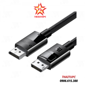 Cáp Displayport 1.4 Ugreen 80393 (dài 3m, hỗ trợ độ phân giải 8K)