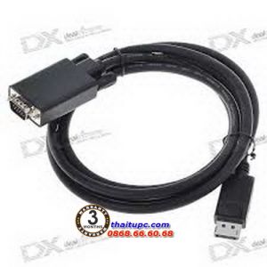 Cáp chuyển Displayport to VGA 1.8M