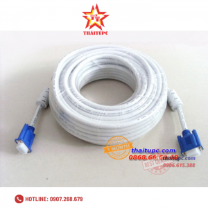 Cable Vga LCD 20m (3+4) VMSC 20 (Trắng Xanh)