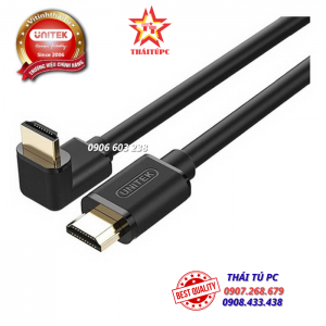 CÁP HDMI  UNITEK 1.4/4K - 5M ĐẦU CONG (Y-C 1010)