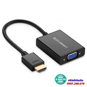 Cáp chuyển HDMI to VGA UGREEN 40233