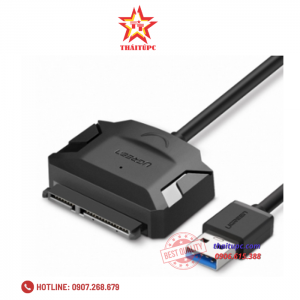 Cáp USB to SATA 3.0 Cắm ổ cứng HDD 2.5" & ổ SSD hiệu Ugreen 40384