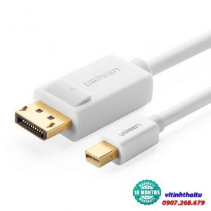 Cáp chuyển đổi Mini displayport to Displayport dài 2m chính hãng Ugreen 10408