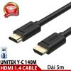 cap-hdmi-unitek-5m-chinh-hang-cao-cap-y-c-140m - ảnh nhỏ  1