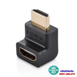 Đầu HDMI bẻ góc  90 độ Up Ugreen 20110