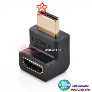 Đầu HDMI bẻ góc  90 độ Up Ugreen 20110