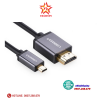 cap-micro-hdmi-to-hdmi-ugreen-10119-gold-co-do-dai-2m - ảnh nhỏ  1