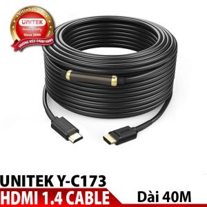 Cáp HDMI  Unitek chính hãng cao cấp (40m) (Y-C 173)