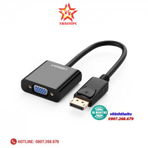 Cáp chuyển Displayport to VGA cao cấp Ugreen 20415