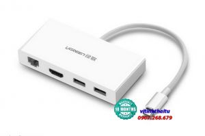 Cáp USB-C To 4 Cổng USB 3.0 Ugreen (40379)
