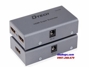 Bộ chuyển đổi HDMI sangLAN 50M Extender Dtech DT-7009C