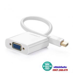 Cáp Mini Displayport To VGA Chính Hãng Ugreen 10458 Full HD