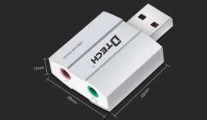 USB âm thanh - USB sound Dtech DT-6006