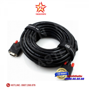 Cáp VGA Unitek LCD 3C+6 (10m)  (Y-C 506G)