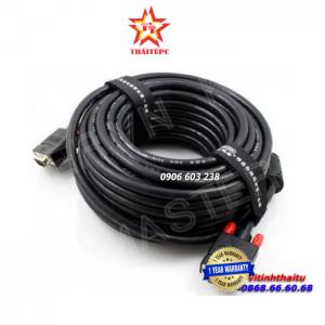 CÁP VGA UNITEK LCD 3C+6 - 15M  (Y-C 507G)