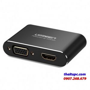 Bộ chuyển đa năng USB ra HDMI&VGA Ugreen 30963-30522