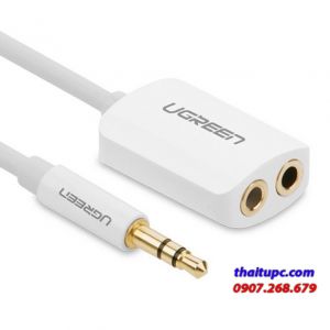 Cáp chia Audio từ 1 ra 2 đầu 3.5mm Ugreen 10738