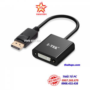 CÁP DISPLAYPORT -> VGA 20cm Z-TEK (ZY333)