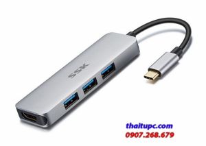Cable Type sang HDMI +3P (USB 3.0)SSK SHU-C545